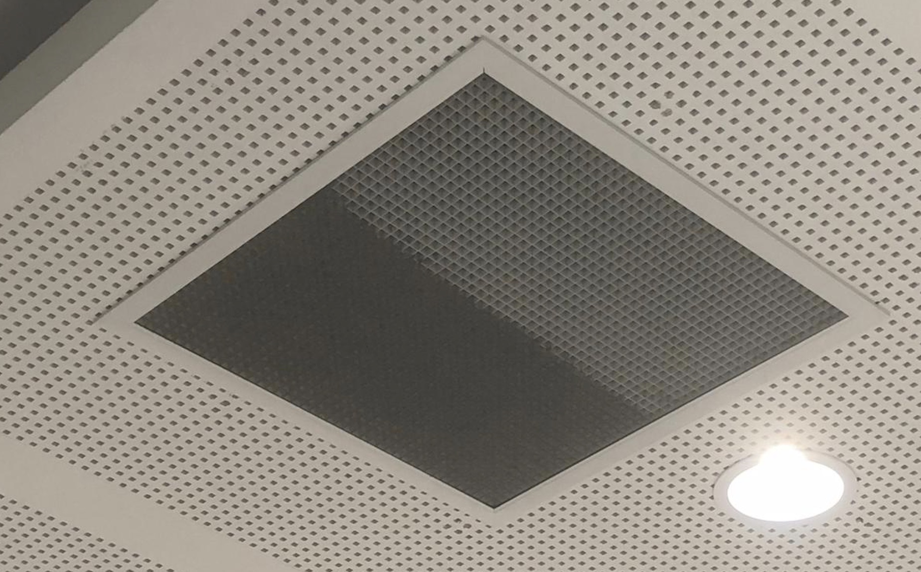 Dust covered vent